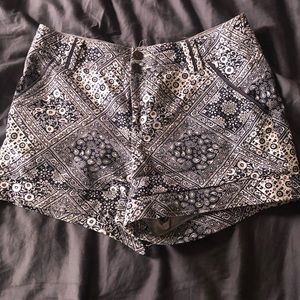 Anthropologie paisley shorts